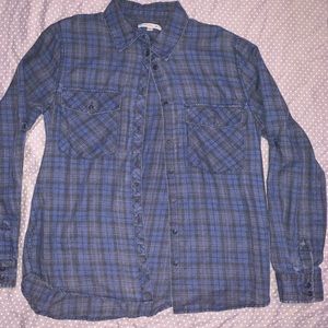 Blue and Black Flannel